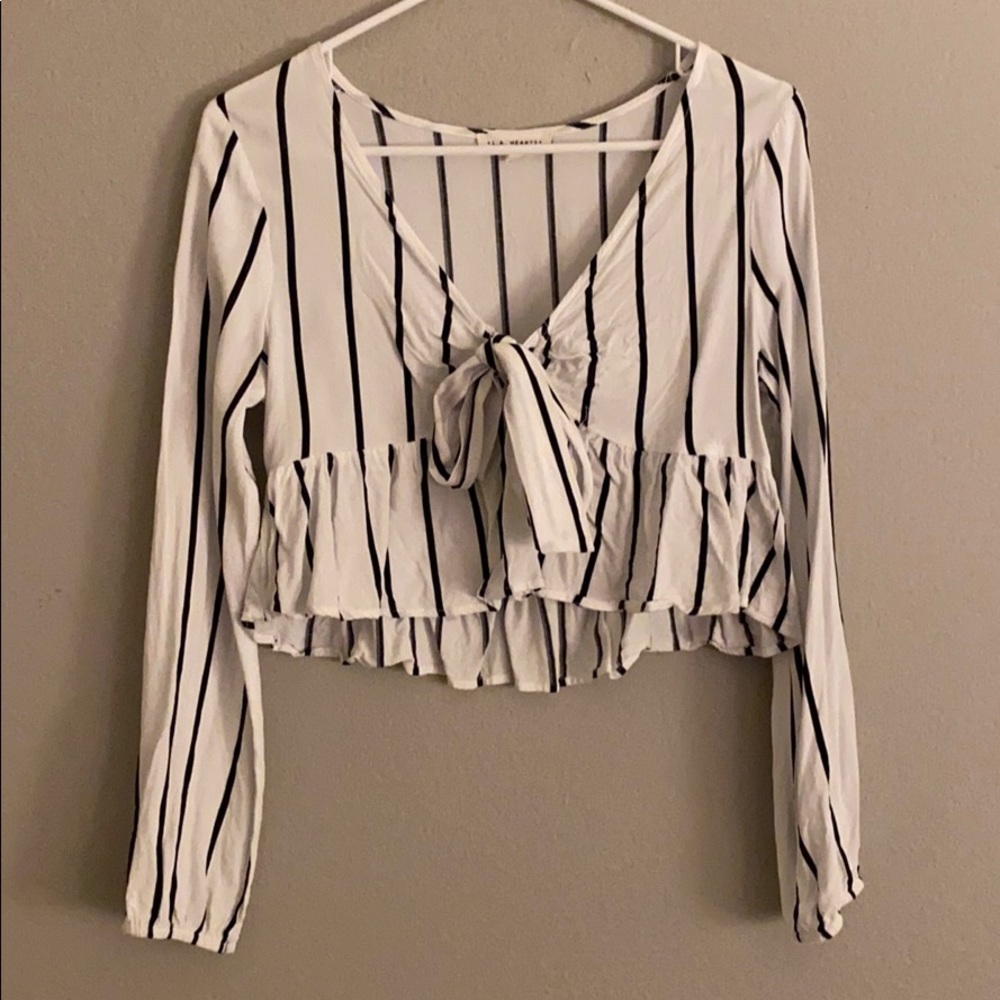 Cropped Long sleeve shirt